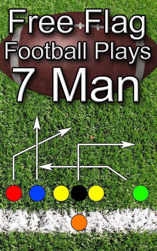 Cover of the book Free Flag Football Plays: 7 Man by Jason Bellomy, Jason Bellomy