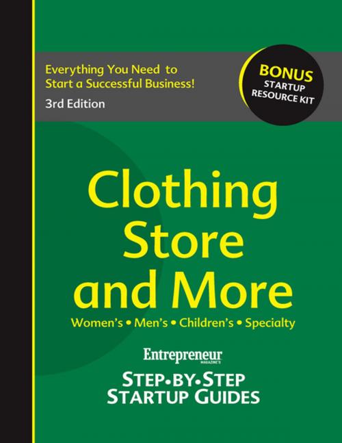 Cover of the book Clothing Store and More by Entrepreneur magazine, Entrepreneur Press