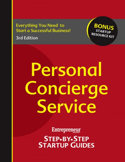 Cover of the book Personal Concierge Service by Entrepreneur magazine, Entrepreneur Press