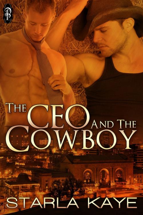 Cover of the book The CEO and the Cowboy by Starla Kaye, Decadent Publishing