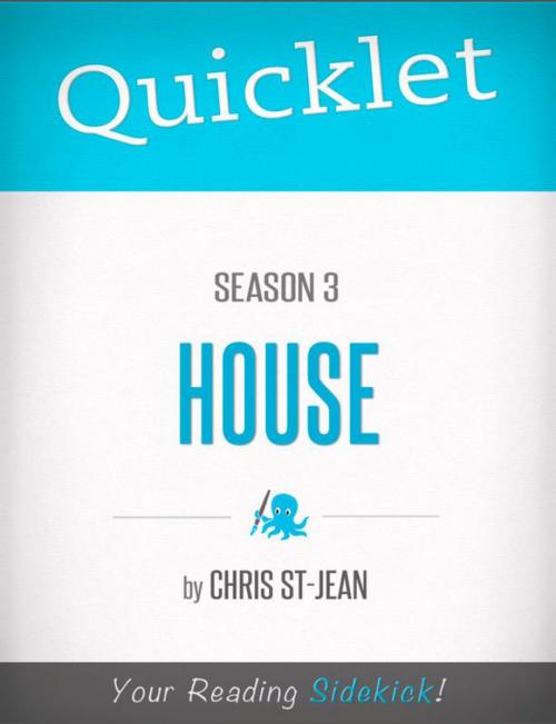 Cover of the book Quicklet on House Season 3 (TV Show) by Christina  St-Jean, Hyperink