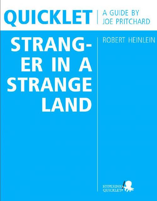 Cover of the book Quicklet on Robert Heinlein's Stranger in a Strange Land (CliffNotes-like Book Summary and Analysis) by Joseph  Pritchard, Hyperink