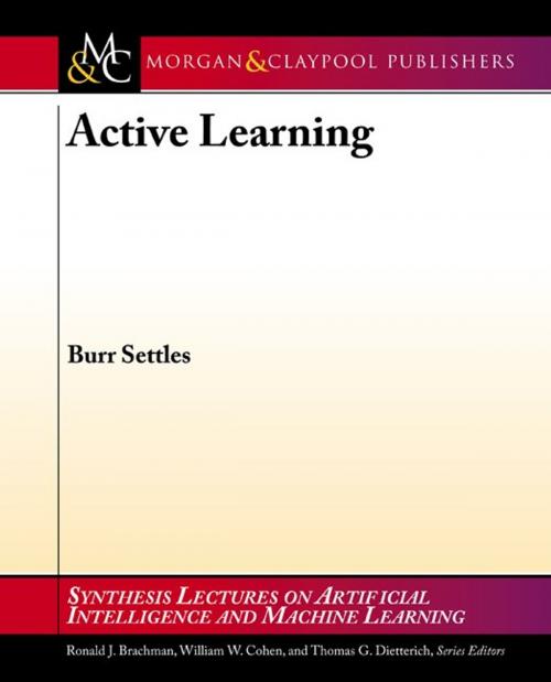 Cover of the book Active Learning by Burr Settles, Morgan & Claypool Publishers
