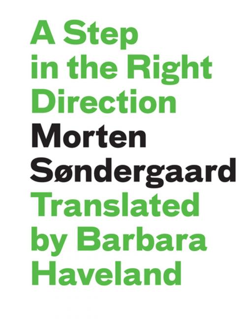 Cover of the book A Step in the Right Direction by Morten Søndergaard, BookThug