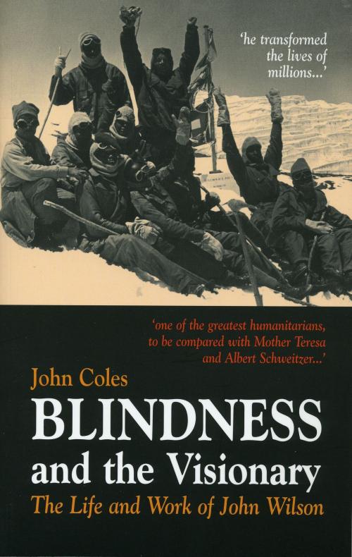 Cover of the book Blindness and the Visionary by John Coles, Giles de la Mare Publishers Ltd