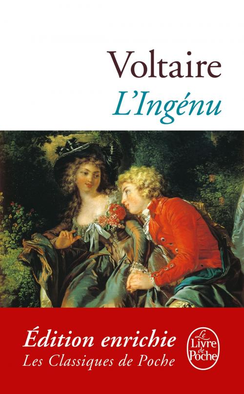 Cover of the book L'Ingénu by Edouard Guitton, François-Marie Voltaire (Arouet dit), Le Livre de Poche