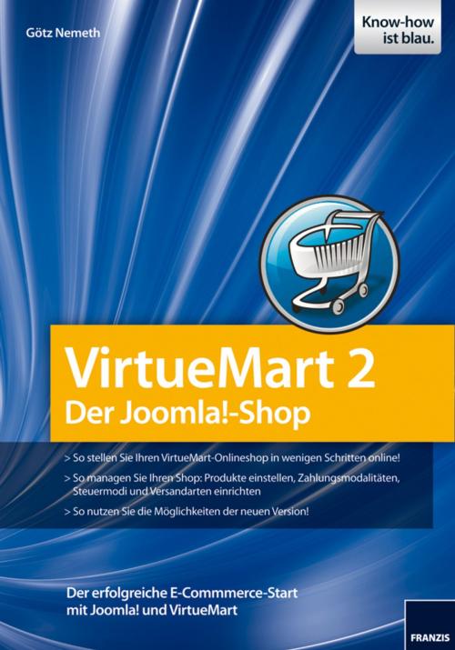 Cover of the book VirtueMart 2 by Götz Nemeth, Franzis Verlag