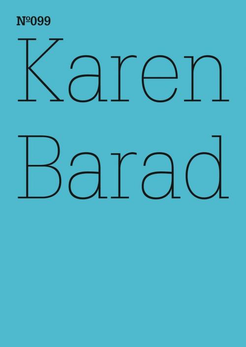Cover of the book Karen Barad by Karen Barad, Hatje Cantz Verlag