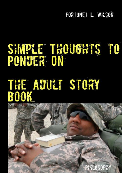 Cover of the book Simple Thoughts to Ponder On by Fortunet L. Wilson, Books on Demand
