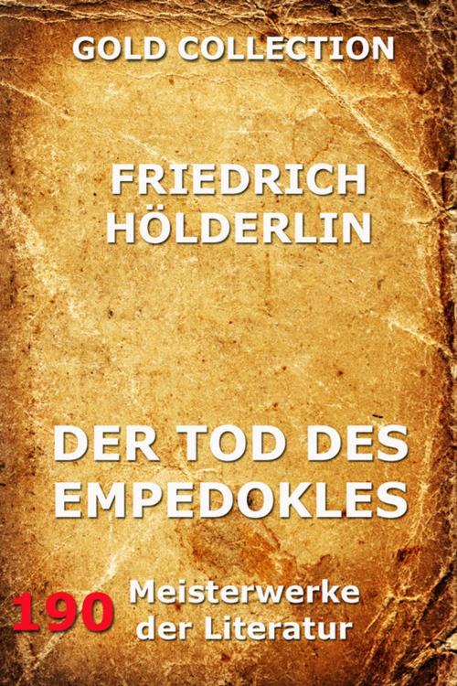 Cover of the book Der Tod des Empedokles by Friedrich Hölderlin, Jazzybee Verlag