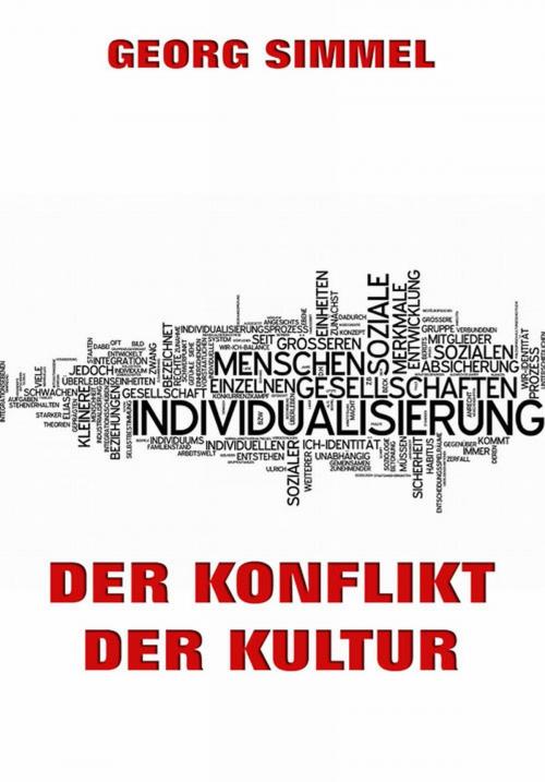 Cover of the book Der Konflikt der Kultur by Georg Simmel, Jazzybee Verlag