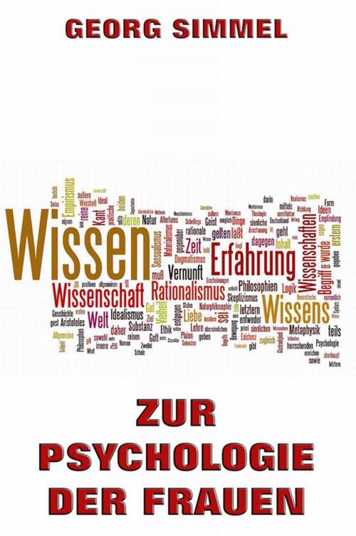Cover of the book Zur Psychologie der Frauen by Georg Simmel, Jazzybee Verlag