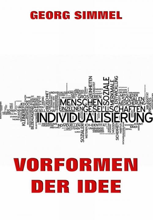 Cover of the book Vorformen der Idee by Georg Simmel, Jazzybee Verlag
