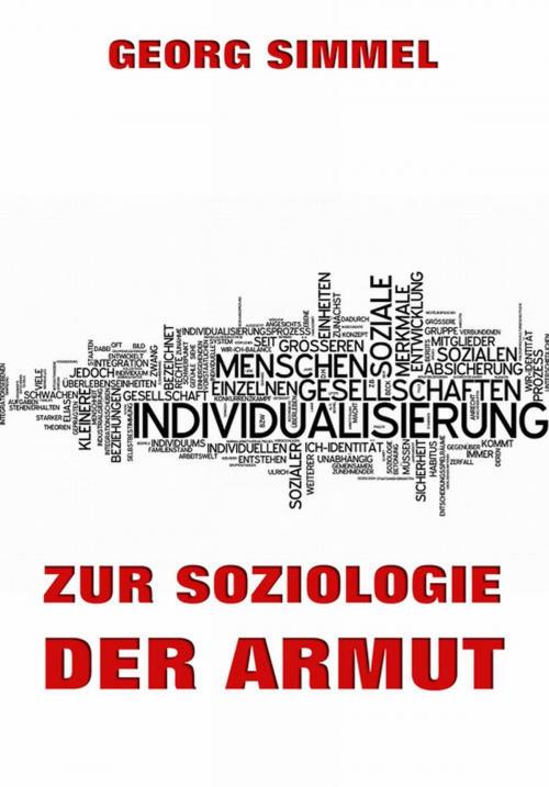 Cover of the book Zur Soziologie der Armut by Georg Simmel, Jazzybee Verlag