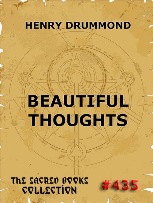 Cover of the book Beautiful Thoughts by Henry Drummond, Jazzybee Verlag