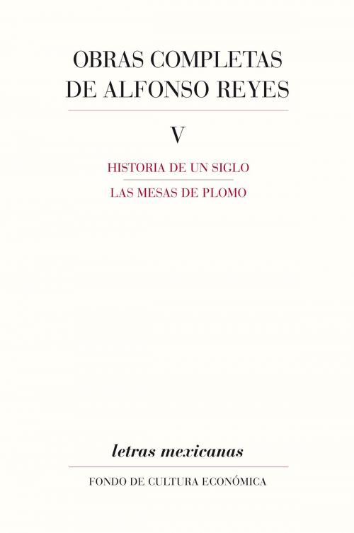 Cover of the book Obras completas, V by Alfonso Reyes, Fondo de Cultura Económica