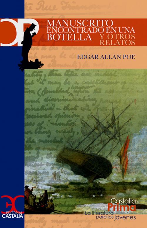 Cover of the book Manuscrito encontrado en una botella y otros relatos by Edgar Allan Poe, CASTALIA