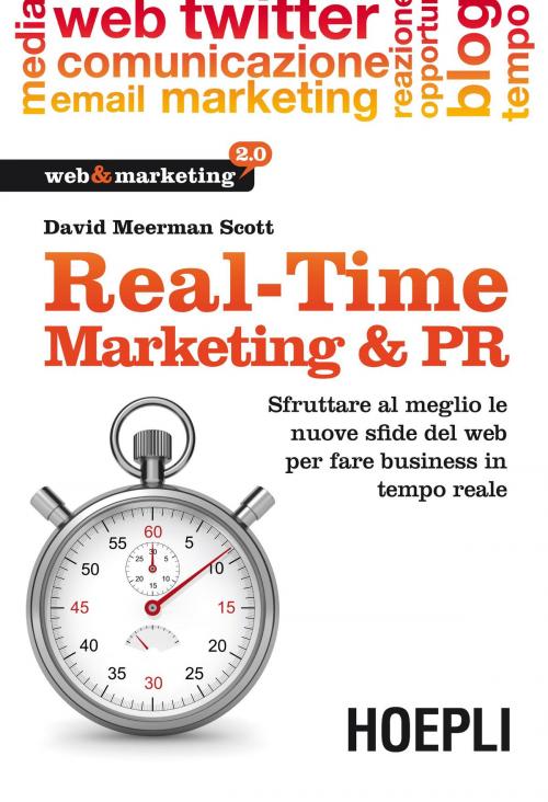 Cover of the book Real-Time Marketing & PR by David Scott, Hoepli
