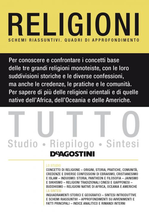 Cover of the book TUTTO - Religioni by Aa. Vv., De Agostini