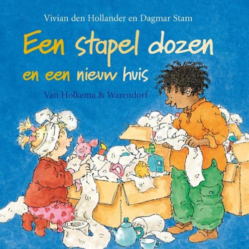 Cover of the book Een stapel dozen en een nieuw huis by Vivian den Hollander, Uitgeverij Unieboek | Het Spectrum
