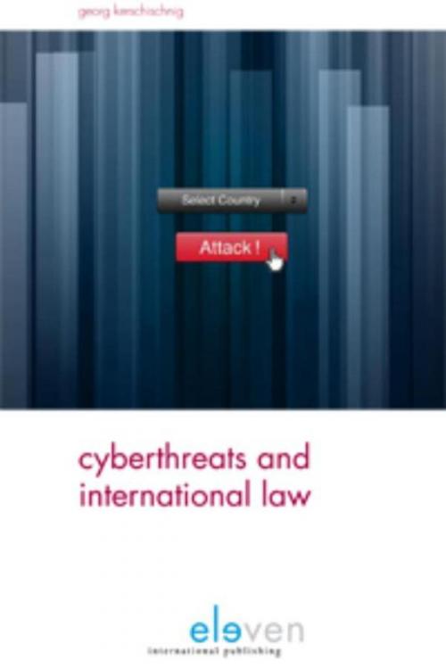 Cover of the book Cyberthreats and international law by Georg Kerschischnig, Boom uitgevers Den Haag