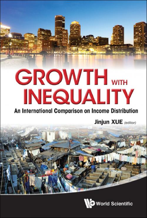 Cover of the book Growth with Inequality by Jinjun Xue, World Scientific Publishing Company