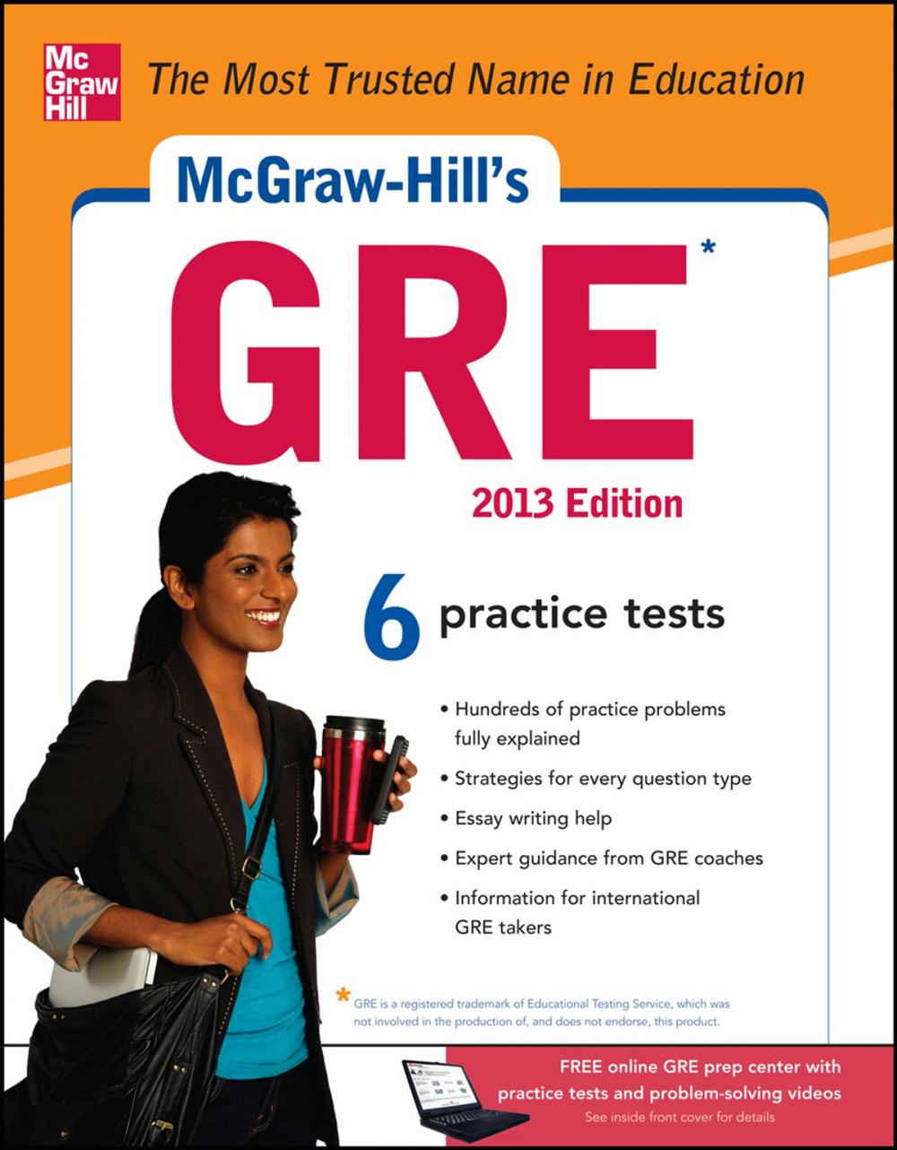 Big bigCover of McGraw-Hill's GRE, 2013 Edition