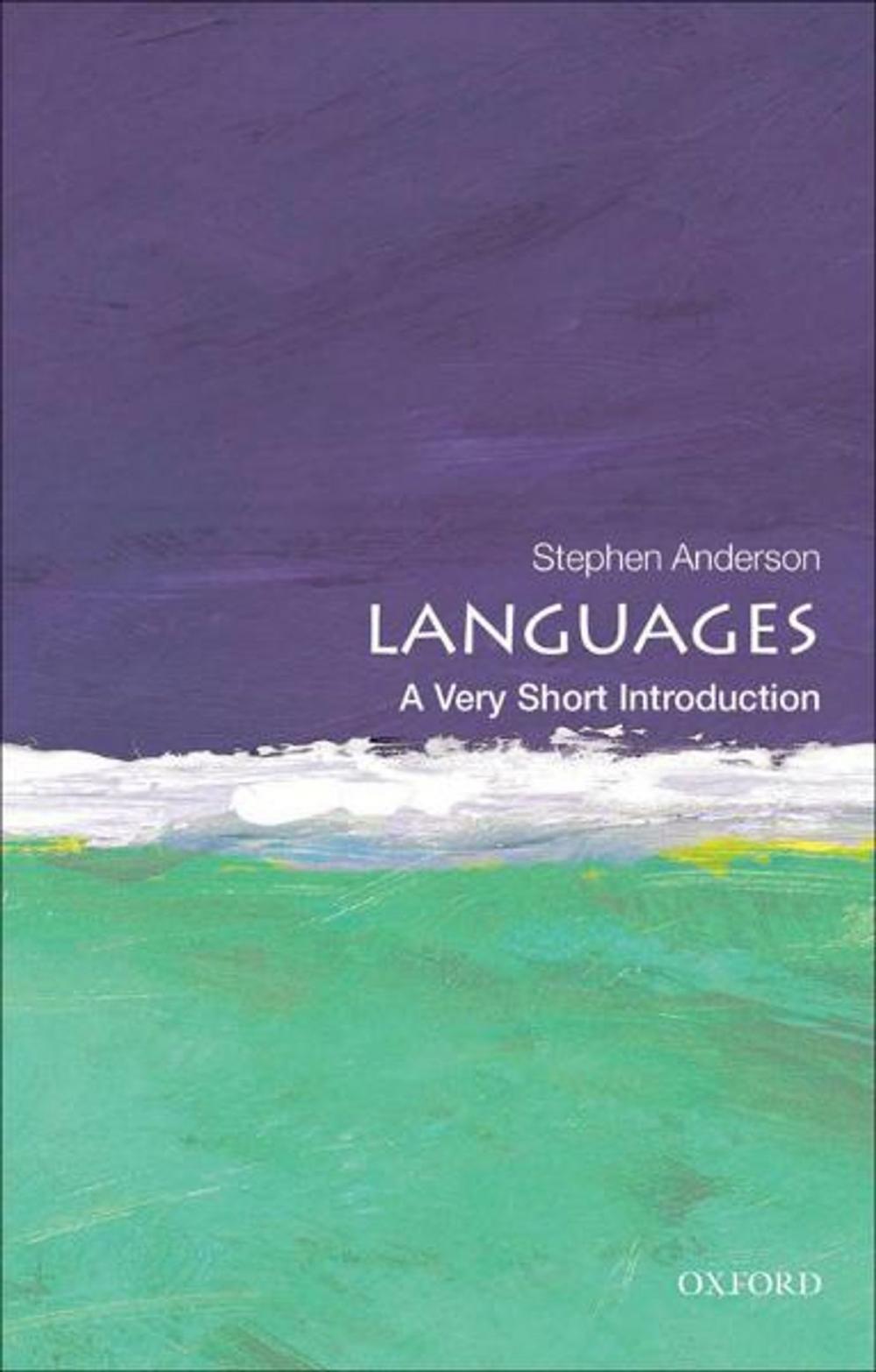 Big bigCover of Languages: A Very Short Introduction