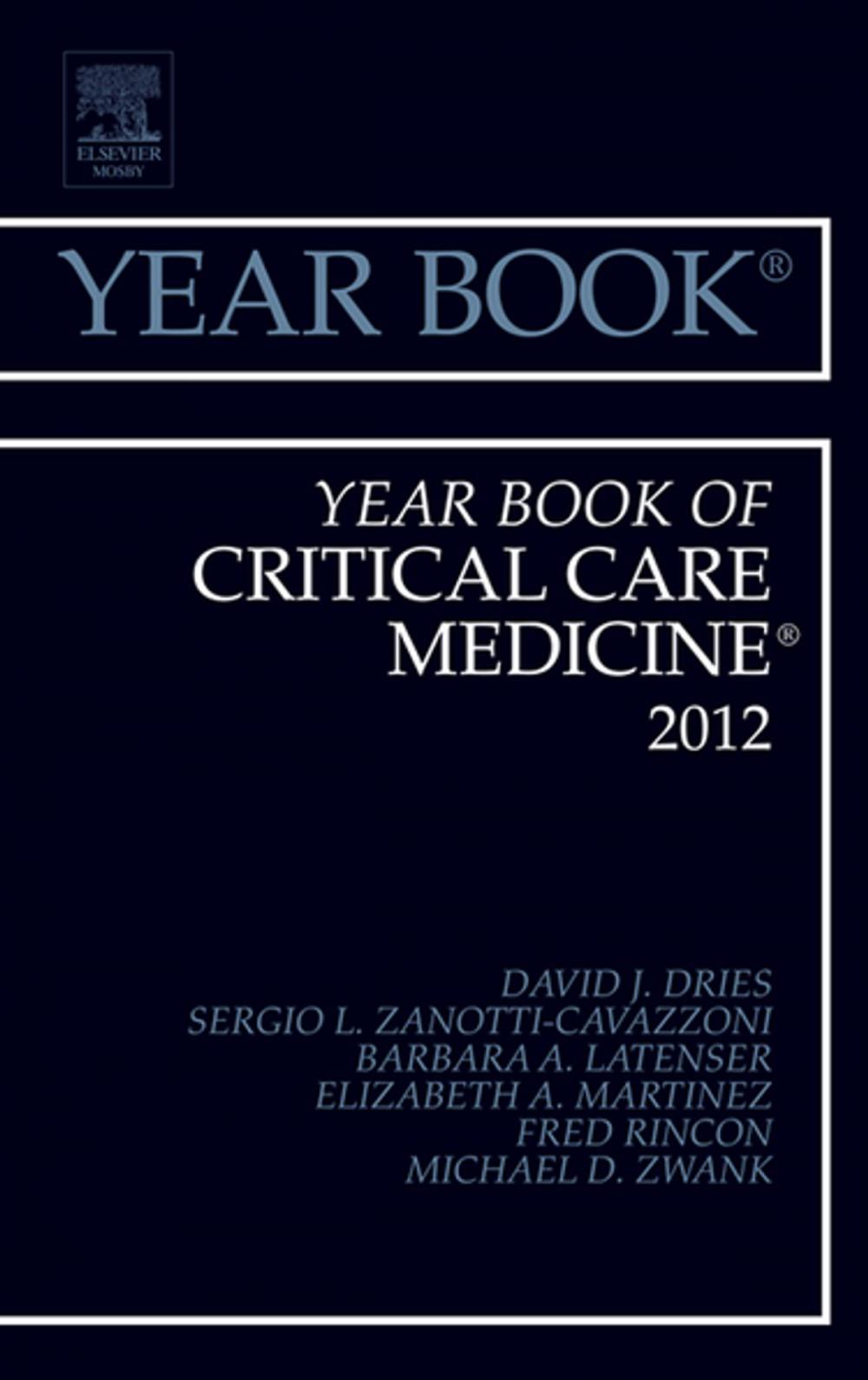Big bigCover of Year Book of Critical Care Medicine 2012 - E-Book