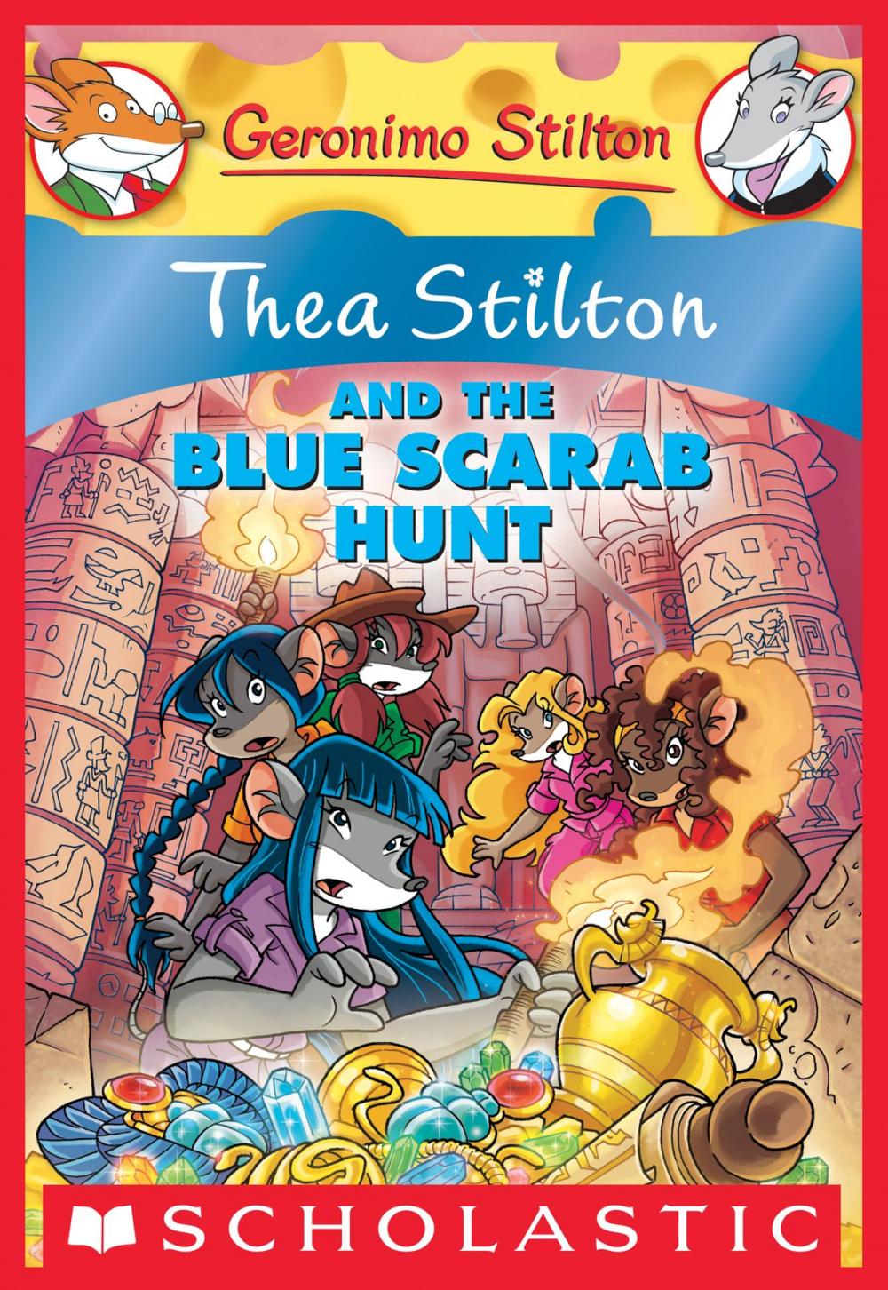 Big bigCover of Thea Stilton #11: Thea Stilton and the Blue Scarab Hunt