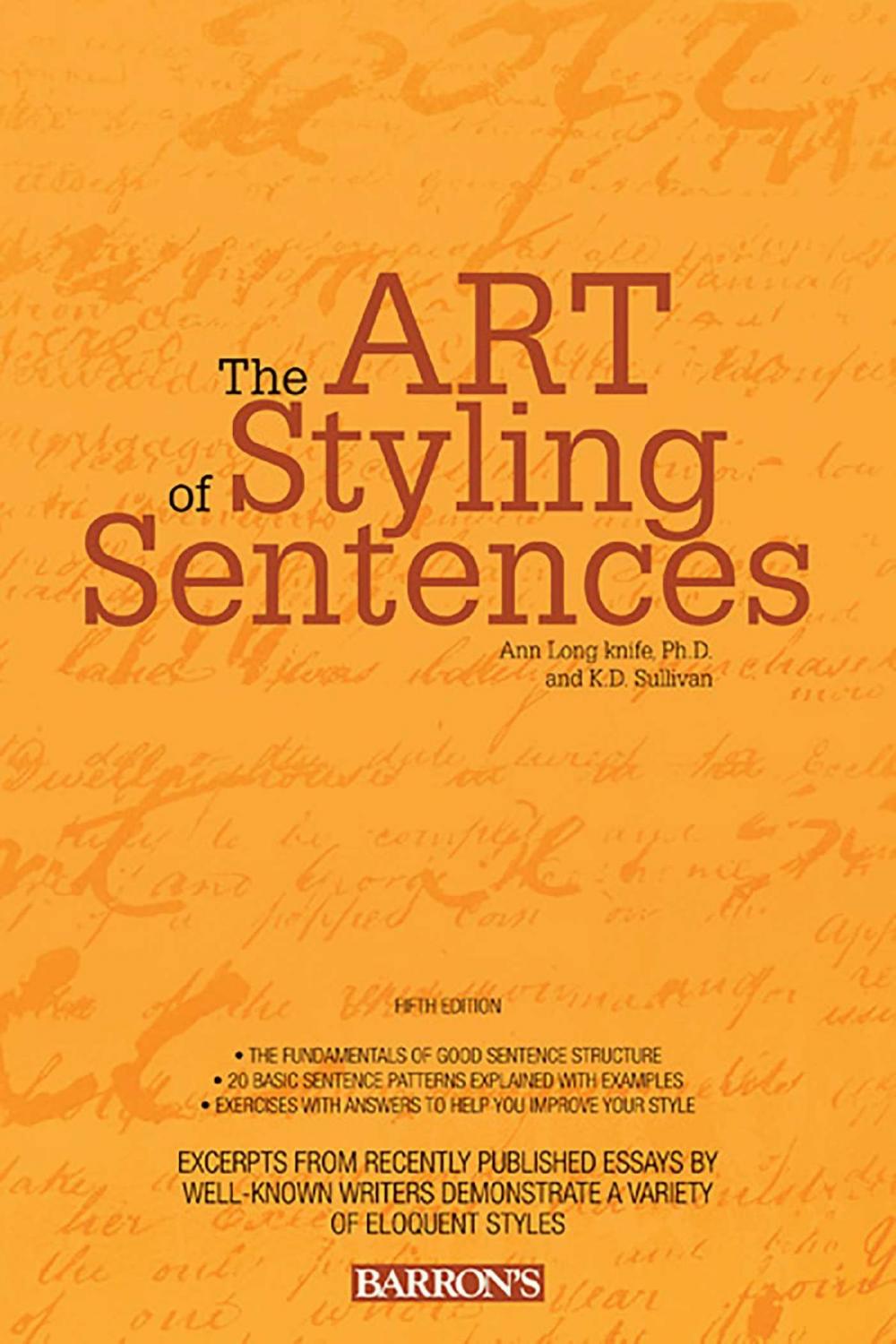 Big bigCover of Art of Styling Sentences