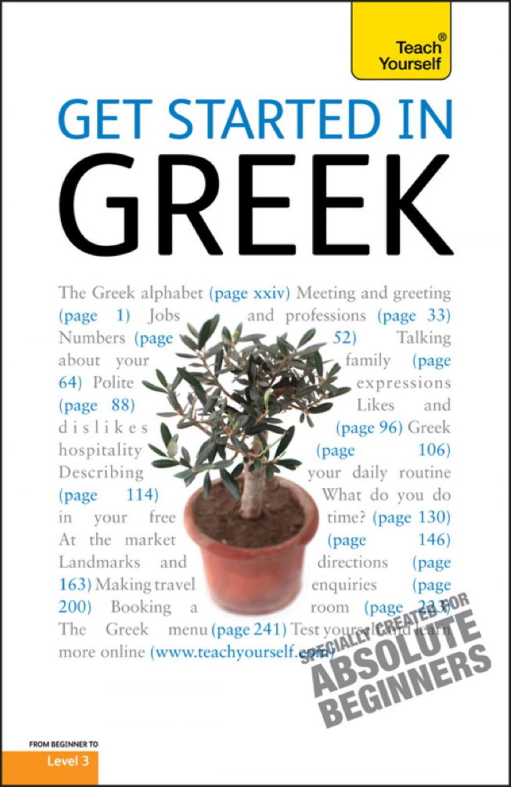 Big bigCover of Get Started in Beginner's Greek: Teach Yourself