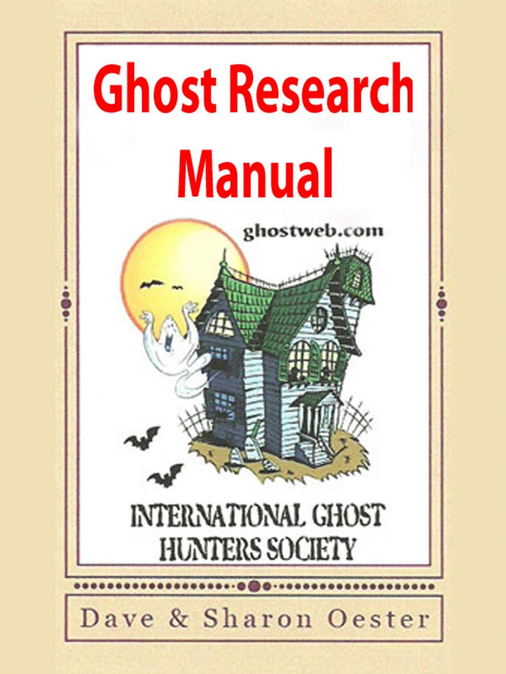Big bigCover of Ghost Research Manual