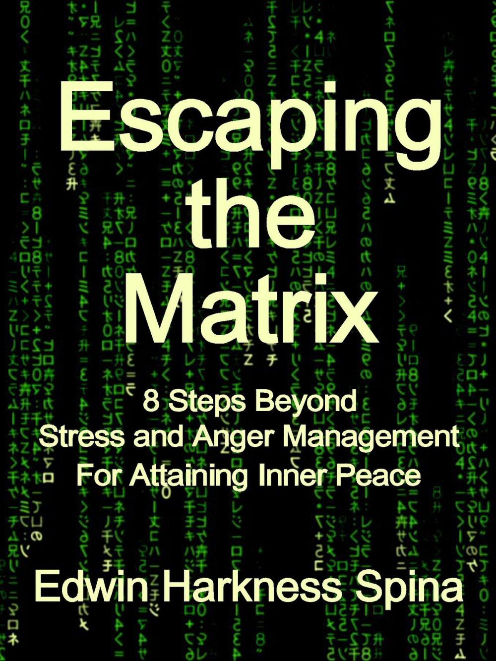 Big bigCover of Escaping the Matrix: 8 Steps Beyond Stress and Anger Management For Attaining Inner Peace