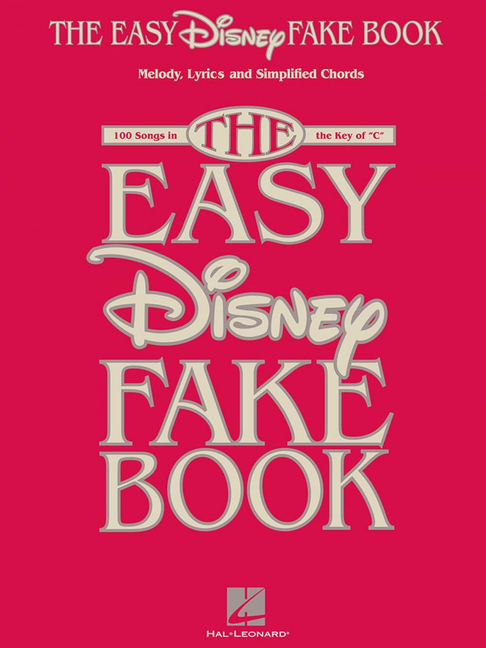 Big bigCover of The Easy Disney Fake Book