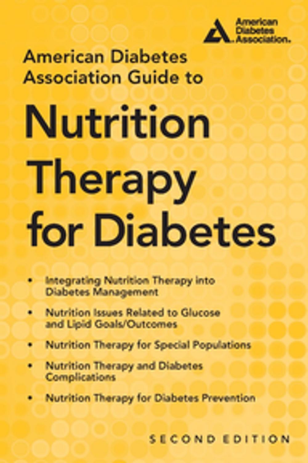 Big bigCover of American Diabetes Association Guide to Nutrition Therapy for Diabetes
