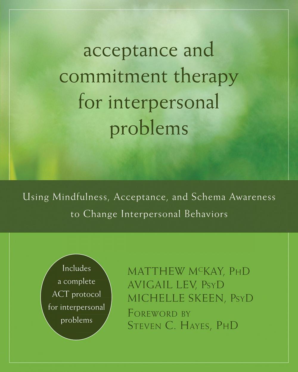 Big bigCover of Acceptance and Commitment Therapy for Interpersonal Problems