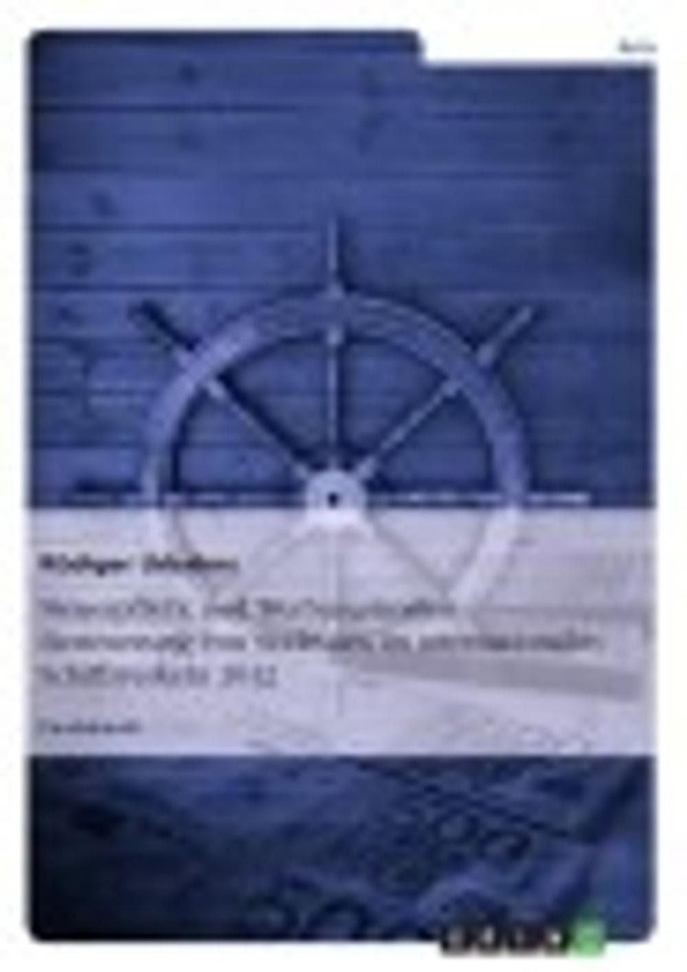 Big bigCover of Steuerpflicht und Werbungskosten: Besteuerung von Seeleuten im internationalen Schiffsverkehr 2012