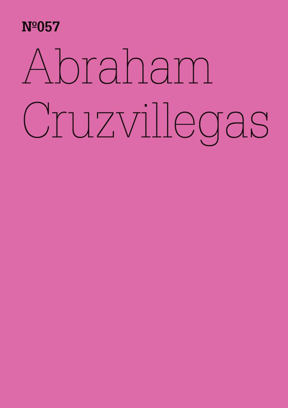 Big bigCover of Abraham Cruzvillegas