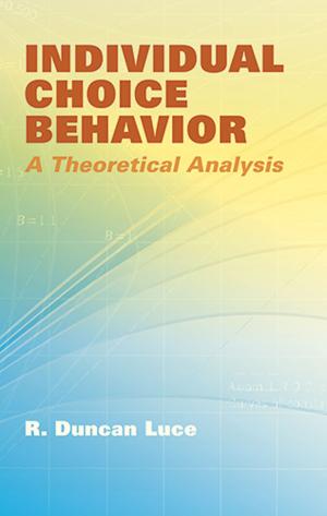 Cover of the book Individual Choice Behavior by Paul DuChateau, David Zachmann