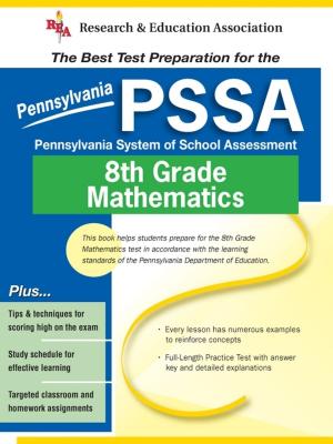 Cover of the book Pennsylvania PSSA Grade 8 Math by Ms. Nancy Fenton, M.A., Ms. Jessica Flitter, M.A.