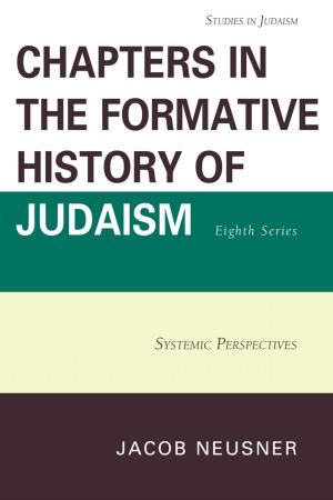Book cover of Chapters in the Formative History of Judaism, Eighth Series