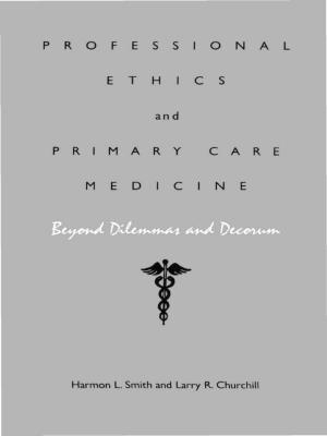 Book cover of Professional Ethics and Primary Care Medicine