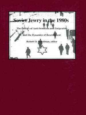 Cover of the book Soviet Jewry in the 1980s by José David Saldívar