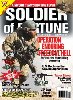 Book cover of Soldier of Fortune- June 2012