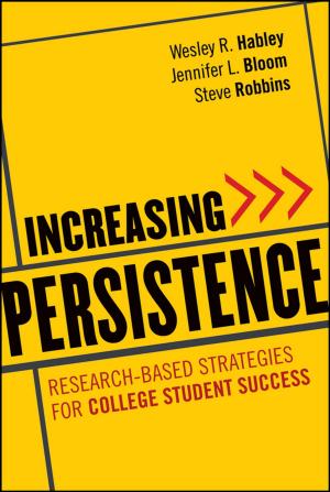 Cover of the book Increasing Persistence by Joan M. Farrell, Neele Reiss, Ida A. Shaw