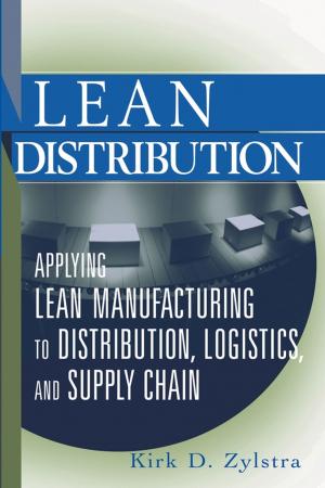 Cover of the book Lean Distribution by Toni Lindl, Rosemarie Steubing