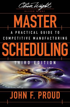 Cover of the book Master Scheduling by Anthony Keith Thompson