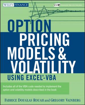 Book cover of Option Pricing Models and Volatility Using Excel-VBA