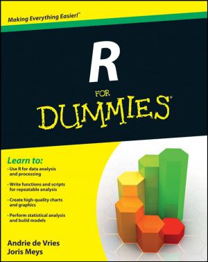 Cover of the book R For Dummies by Giles Harrison